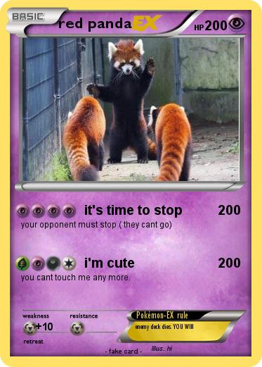 Pokemon red panda