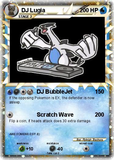 Pokemon DJ Lugia