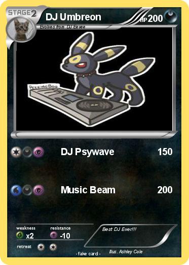 Pokemon DJ Umbreon
