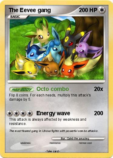 Pokemon The Eevee gang