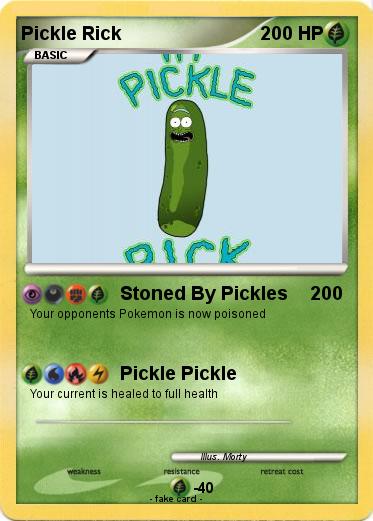 Pokemon Pickle Rick