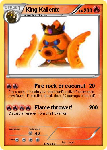 Pokemon King Kaliente