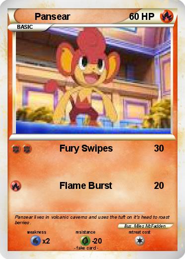 Pokemon Pansear