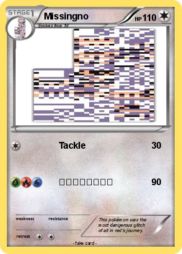 Pokemon Missingno