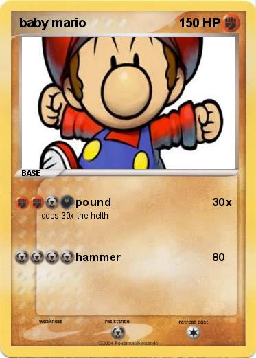 Pokemon baby mario