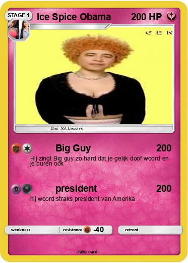 Pokemon Ice Spice Obama