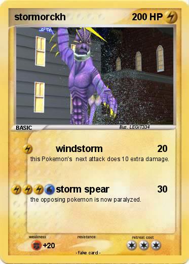 Pokemon stormorckh