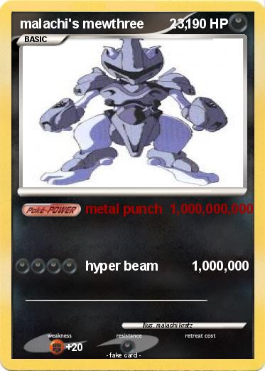 Pokemon malachi's mewthree       23,