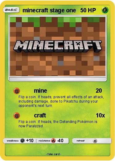 Pokemon minecraft stage one