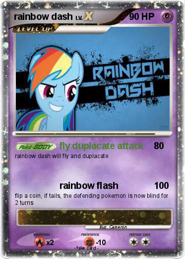Pokemon rainbow dash