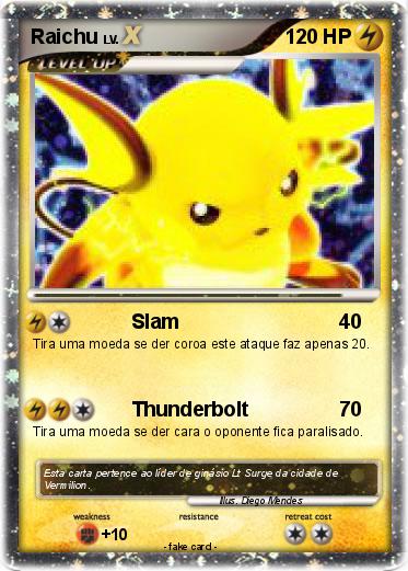 Pokemon Raichu