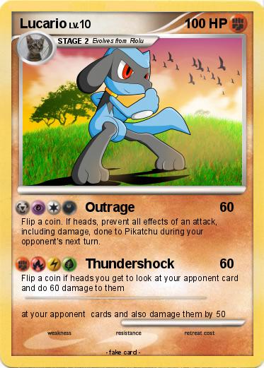Pokemon Lucario