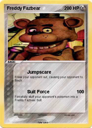 Pokemon Freddy Fazbear