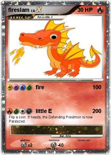Pokemon fireslam