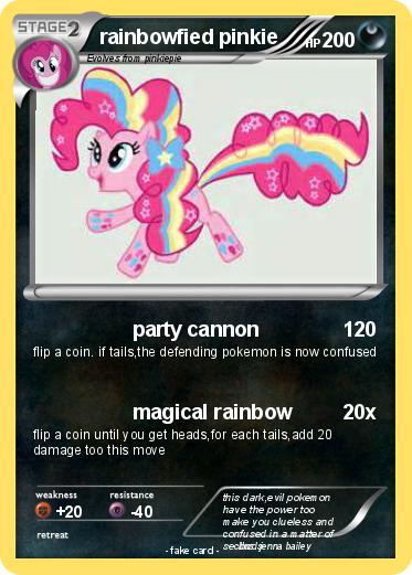 Pokemon rainbowfied pinkie