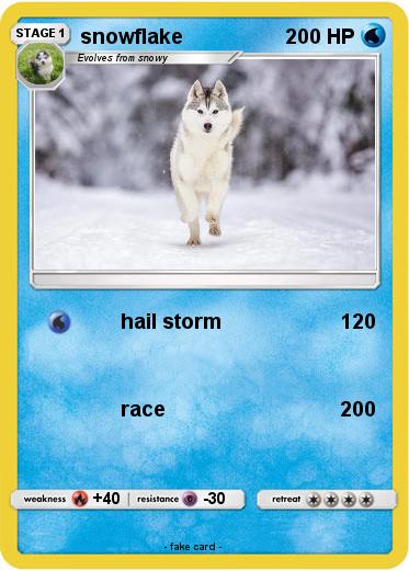 Pokemon snowflake