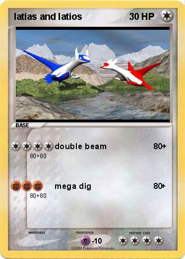 Pokemon latias and latios