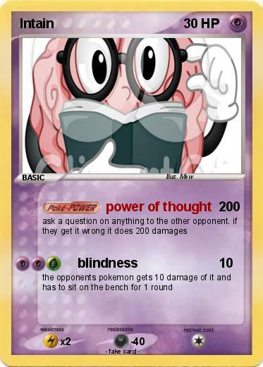 Pokemon Intain