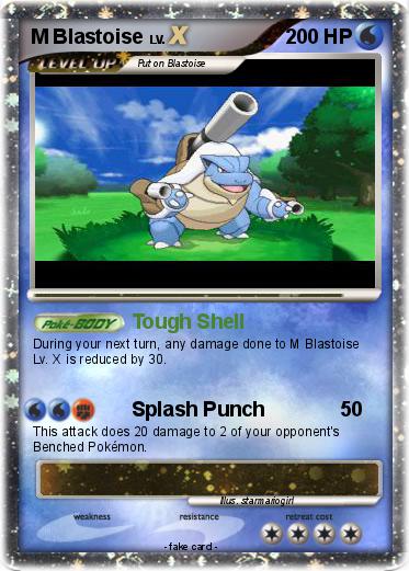 Pokemon M Blastoise