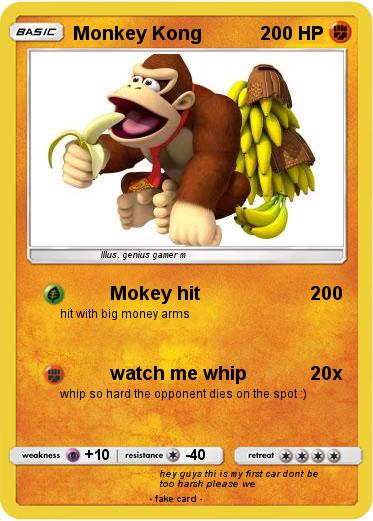 Pokemon Monkey Kong