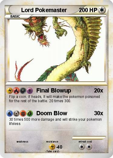 Pokemon Lord Pokemaster