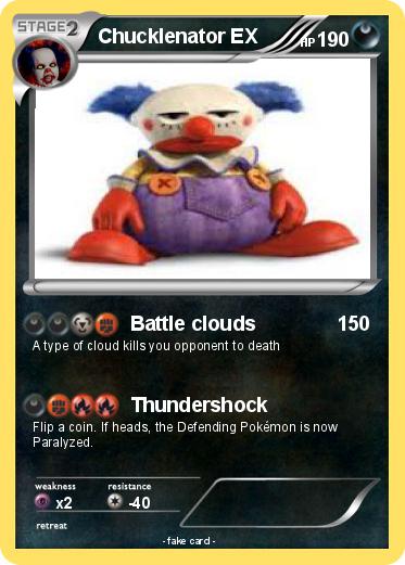 Pokemon Chucklenator EX