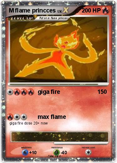 Pokemon M flame princces