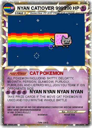 Pokemon NYAN CAT!OVER 9999