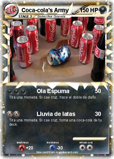 Pokemon Coca-cola's Army
