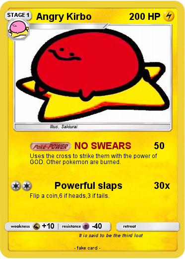 Pokemon Angry Kirbo