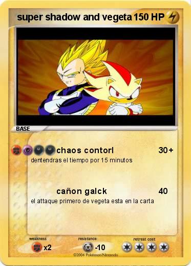 Pokemon  super shadow and vegeta 