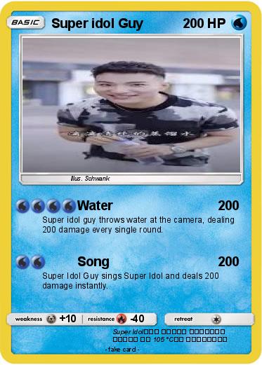 Pokemon Super idol Guy