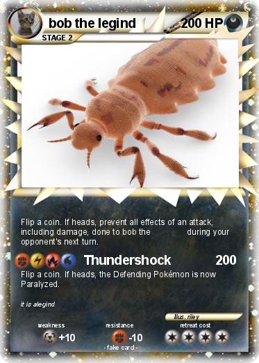 Pokemon bob the legind