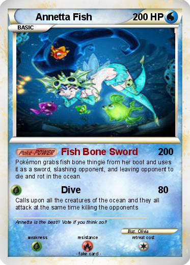 Pokemon Annetta Fish