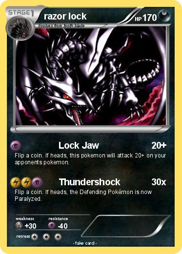Pokemon razor lock