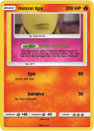 Pokemon minion lips