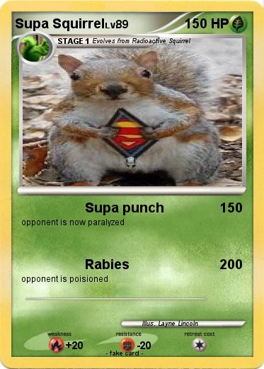 Pokemon Supa Squirrel