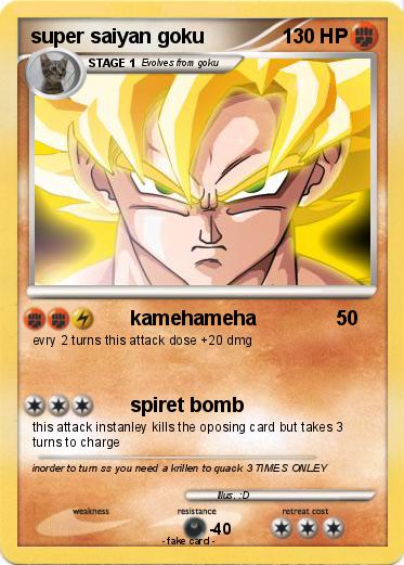 Pokemon super saiyan goku