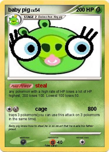 Pokemon baby pig