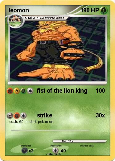 Pokemon leomon