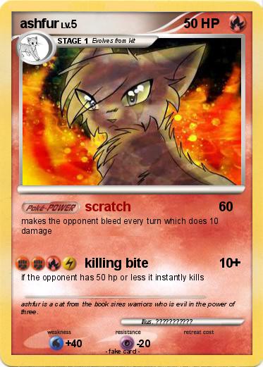 Pokemon ashfur