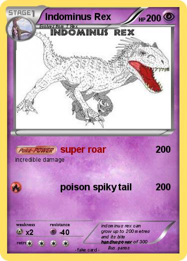 Pokemon Indominus Rex