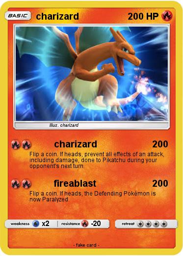 Pokemon charizard