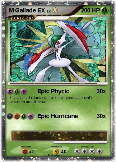 Pokemon M Gallade EX