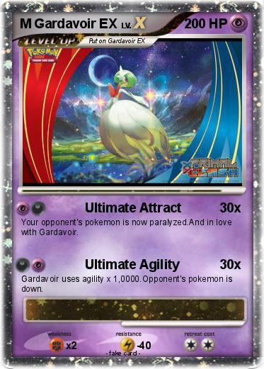 Pokemon M Gardavoir EX