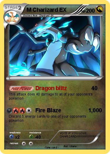 Pokemon M Charizard EX