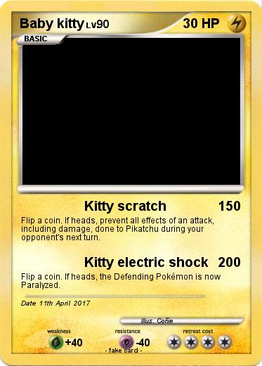 Pokemon Baby kitty
