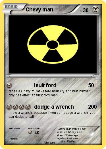 Pokemon Chevy man