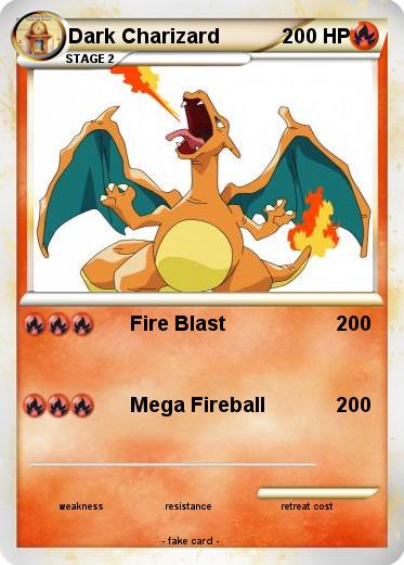 Pokemon Dark Charizard