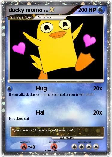 Pokemon ducky momo